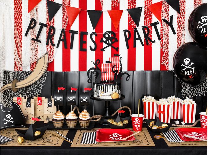 Produktbild Partydeco Tortendekorationen Piraten
