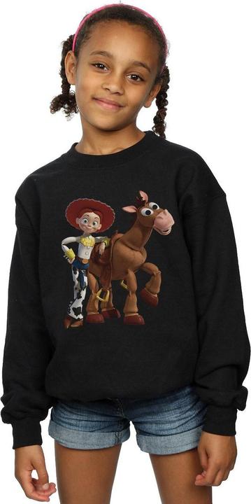 Actual product image Disney Girls Toy Story 4 Jessie And Bullseye Sweatshirt (128)