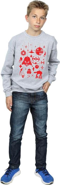Actual product image Star Wars Boys Christmas Decorations Sweatshirt (116)