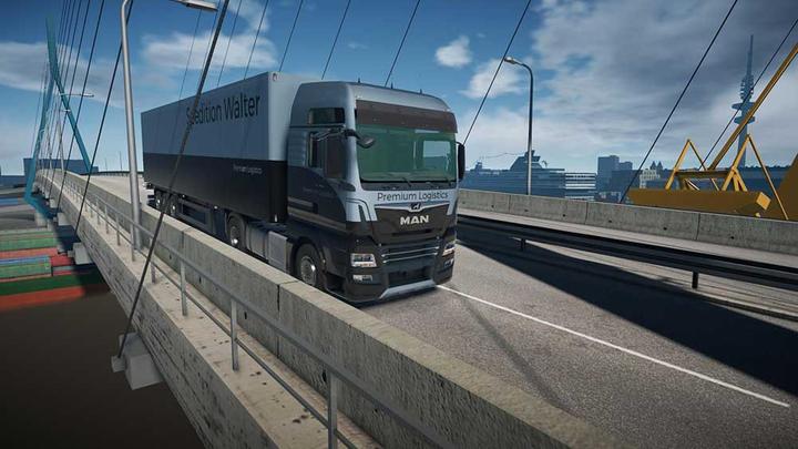 Actual product image Aerosoft On the Road - Truck Simulator (PS4, DE)