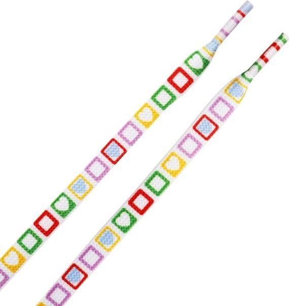 Energie-Label LaceGodZ 1 Paar HeartBeat Collection Schnürsenkel (100 cm)