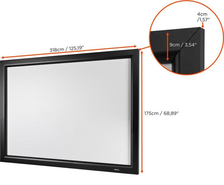 Produktbild Celexon HomeCinema Frame (135.43", 16:9)