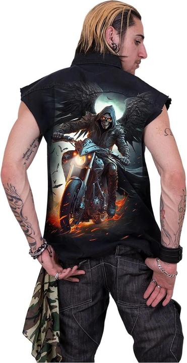 Immagine prodotto Spiral Night Rider Camicia Senza Maniche Adulto Unisex (XL)