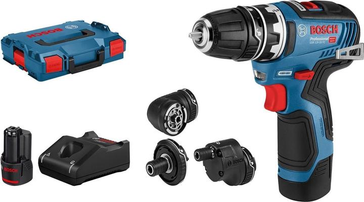 Actual product image Bosch Professional GSR 12V-35 FC Set (Rechargeable battery operated)