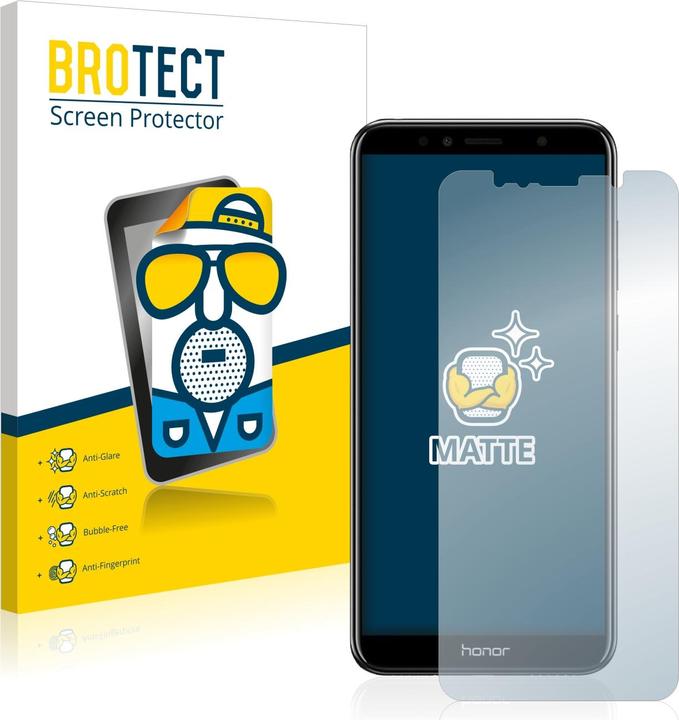 Actual product image BROTECT Anti-glare screen protector matt (2 Piece, LG Q7a)