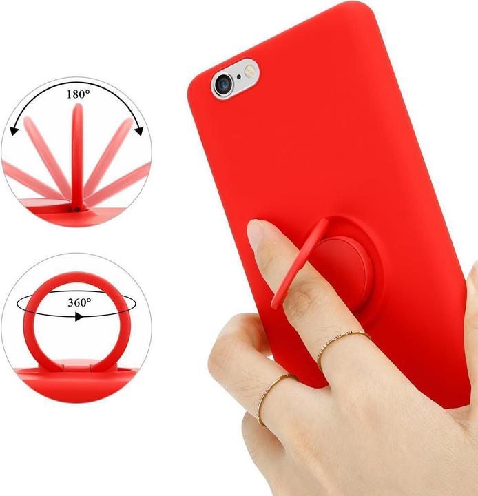 Image du produit Cadorabo TPU Liquid Ring Silicone Case Cover (Apple iPhone 6)