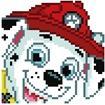 Image du produit Diamond Dotz DOTZIES® Original Diamond Painting Set Paw Patrol avec 6 motifs : 3 tableaux 15x15cm, 3
