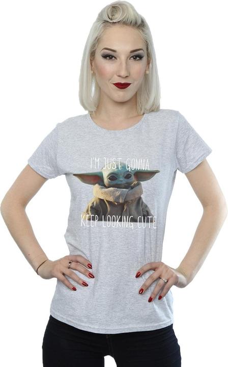 Produktbild Star Wars The Mandalorian Keep Looking Cute TShirt (S)
