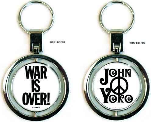 Produktbild John Lennon War is Over Schlüsselanhänger