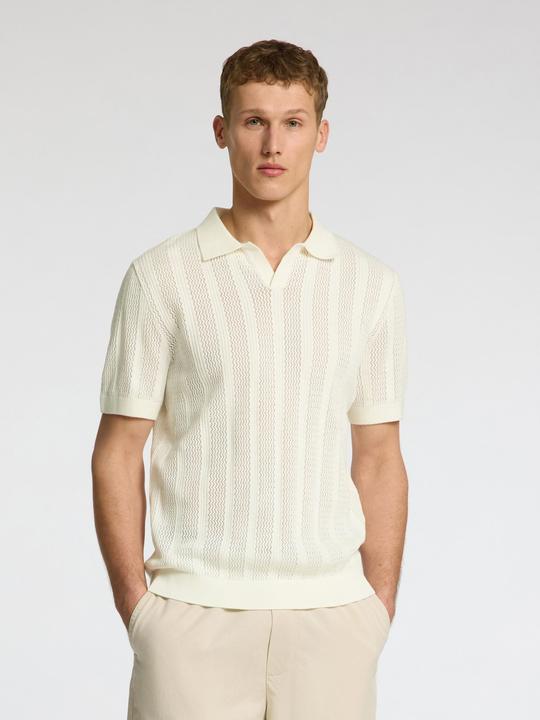 Produktbild Selected Homme 100% Baumwoll Polohemd aus Strick (L)