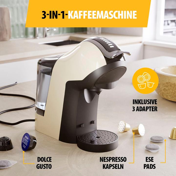 Immagine prodotto Tristar Macchina a capsule nespresso compatibile CM-2301 Multi 3in1 19bar (Spina UE)
