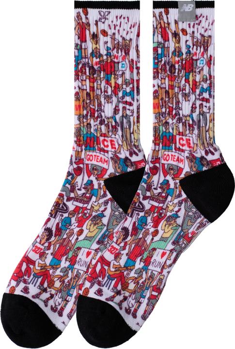 Produktbild New Balance Digital Print Crew Socks 1 Pair (S)
