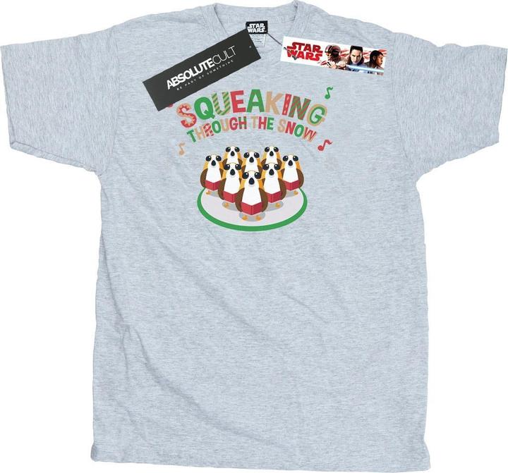 Produktbild Star Wars The Last Jedi Porgs Squeaking Through The Snow TShirt (XXL)