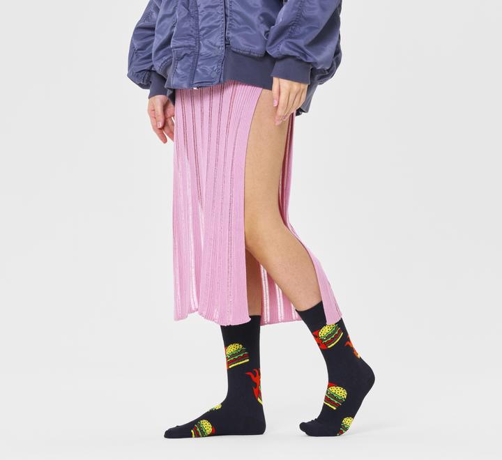 Actual product image Happy Socks Flaming Burger (Single pack, 36 - 40)