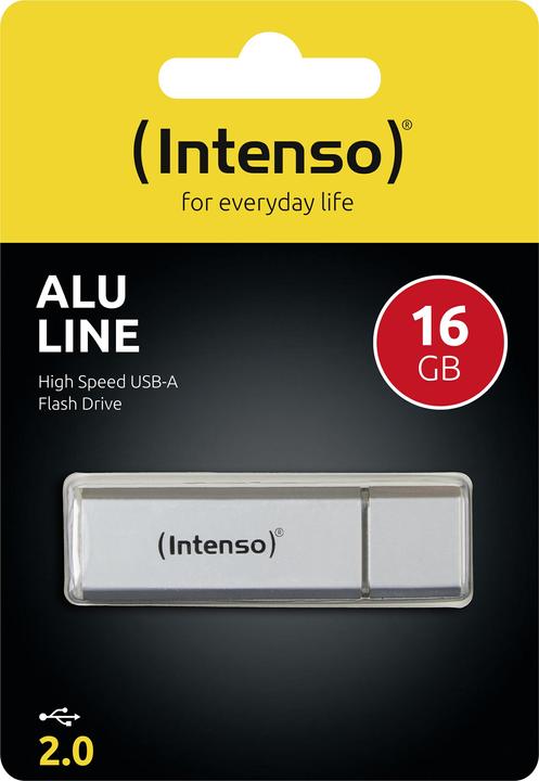 Produktbild Intenso AluLine (16 GB, USB-A, USB 2.0)