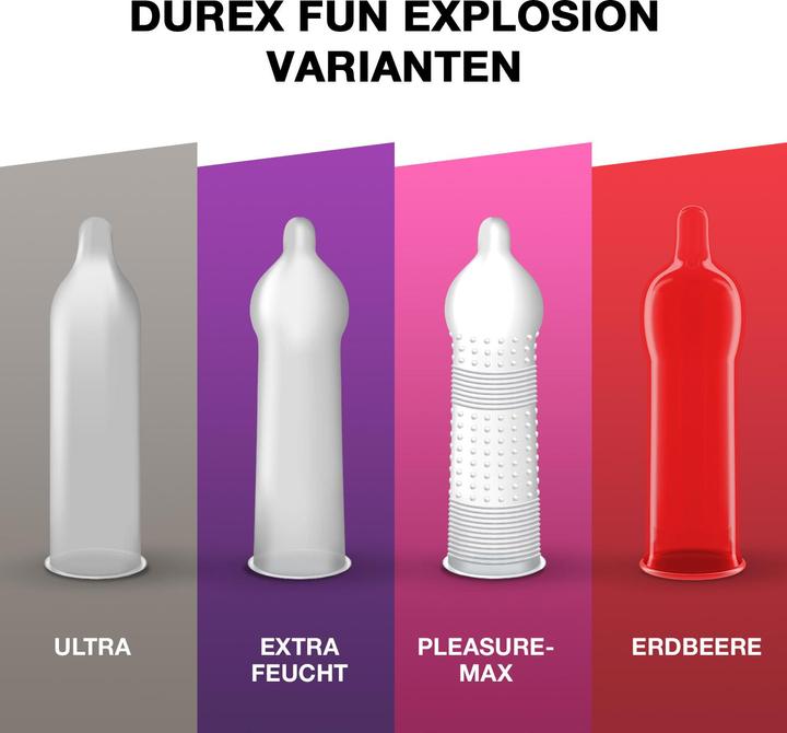 Image du produit Durex Fun Explosion Black Box (40 pcs)