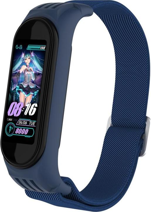 Immagine prodotto Cover-Discount Xiaomi Mi Band - Polsino in nylon blu (Nylon, Mi Volume 5, Mi Band 4, Mi Volume 3, Mi Band 6)