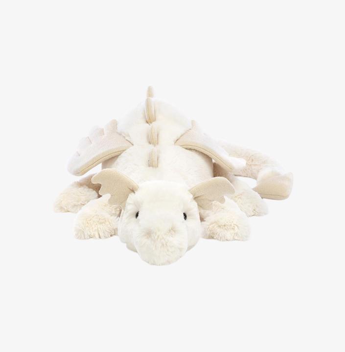 Jellycat Snow Dragon" cuddly toy