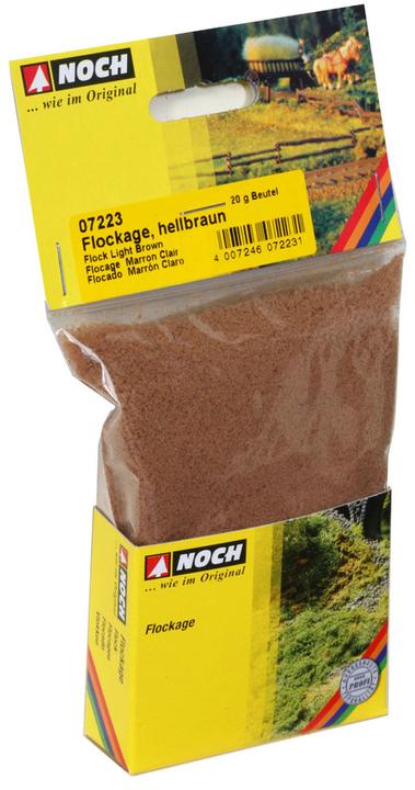 Image du produit Noch Flocage Marron clair