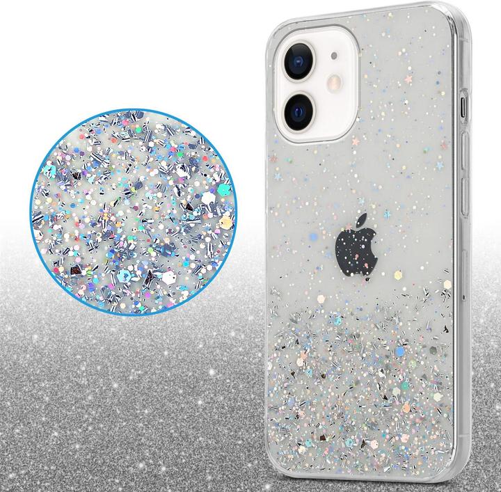 Image du produit Cadorabo Coque TPU funkelnder Glitter (Apple iPhone 12 mini)