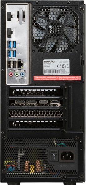Actual product image Medion Recon E45 (AMD Ryzen 5 5500, 16 GB, 1000 GB, GeForce RTX 4060)