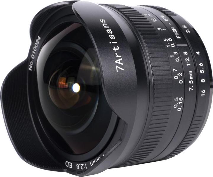 Immagine prodotto 7artisans 7.5 mm f/2.8 Mark II, Canon E (Micro Four Thirds, Micro Four Thirds)