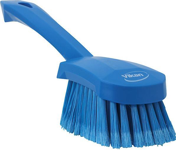 Immagine prodotto Fincke Spazzola fine, con manico corto, morbido, sfrangiato, conf. da 10 pz., blu. (10 pz.)
