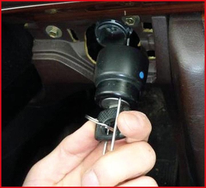 Image du produit KS Tools Outil aiguille de démontage de la serrure de contact pour VAG