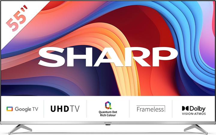 Actual product image Sharp 55GP6260E (55", QLED, 4K, 2023)