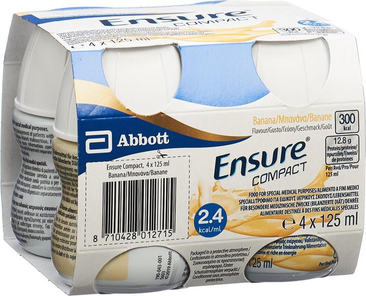 Immagine prodotto AMO Compact 2.4 kcal Drink Banane (Banana, 4 pz., 674 g)