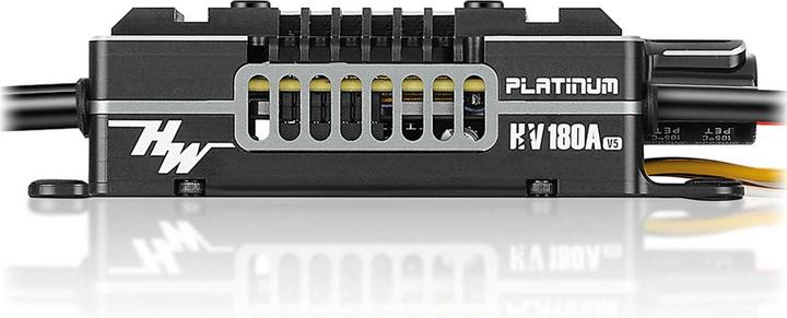 Immagine prodotto Hobbywing Regolatore HV Platinum Pro 180A V5 6-14s, 10 A BEC