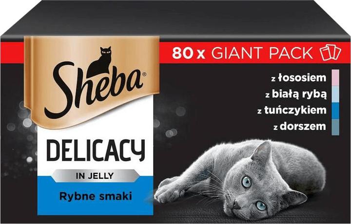 Actual product image Sheba Fine Flakes (Adult, 80 pcs., 6800 g)