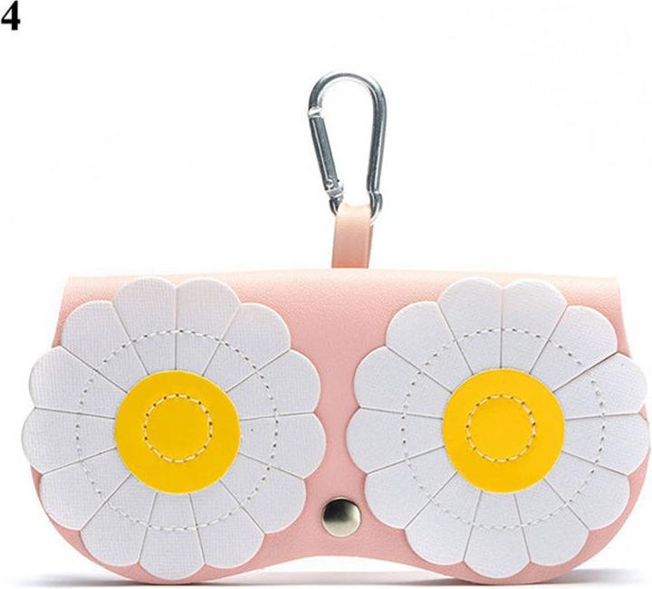Immagine prodotto Only-Bags.Store Custodia per occhiali in pelle PU con simpatico gufo - custodia portatile per occhiali con
