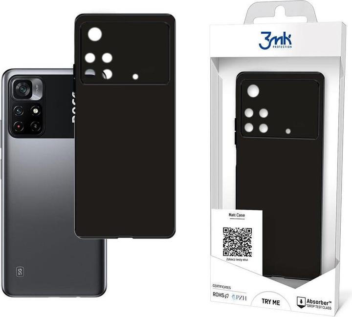 Image du produit 3MK Xiaomi POCO M4 Pro - Matt Case noir (Xiaomi Poco M4 Pro)