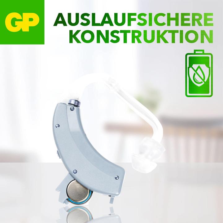 Image du produit GP Batteries 103249 (6 pcs, ZA13 GP, 290 mAh)