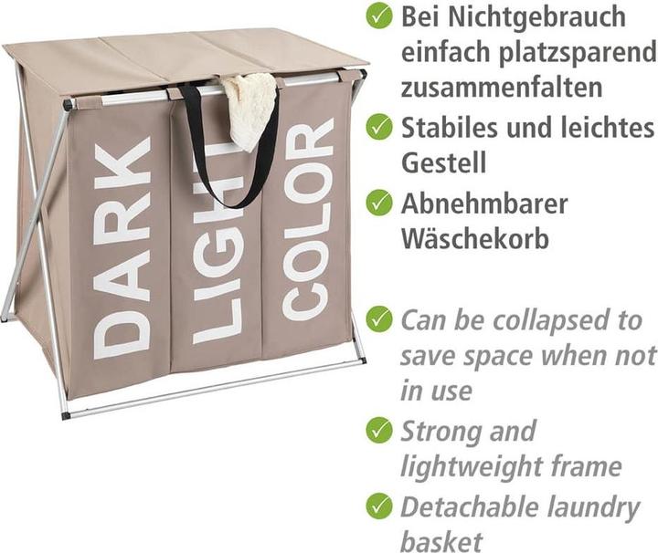 Image du produit Wenko Trio (118 l)