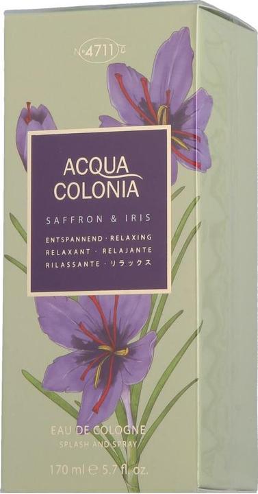 Actual product image Acqua Colonia 4711 4711 Acqua Colonia Saffron & Iris (Eau de cologne, 170 ml)