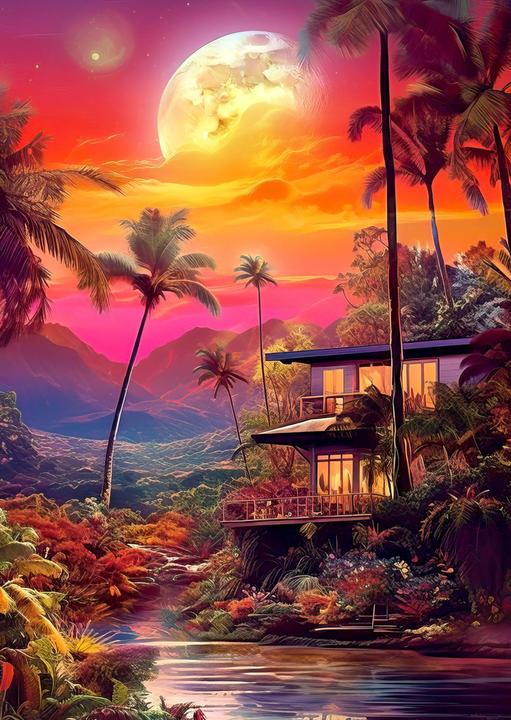 Produktbild Enjoy Puzzle Puzzle 1000 Teile - Charming Twilight (1000 Teile)