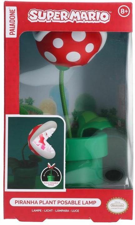 Immagine prodotto Paladone Products Lampada da comodino Super Mario Mini Pianta Piranha