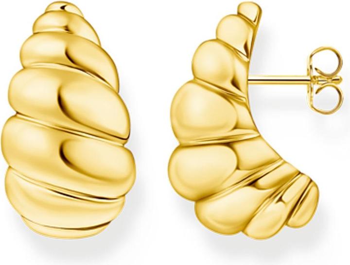 Actual product image Thomas Sabo Ohrstecker organische Formen vergoldet (Silver 925)