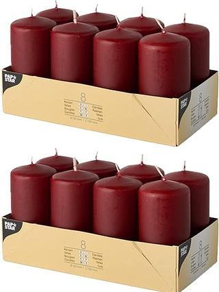 Produktbild Papstar Stumpenkerzen (8 Stk.)
