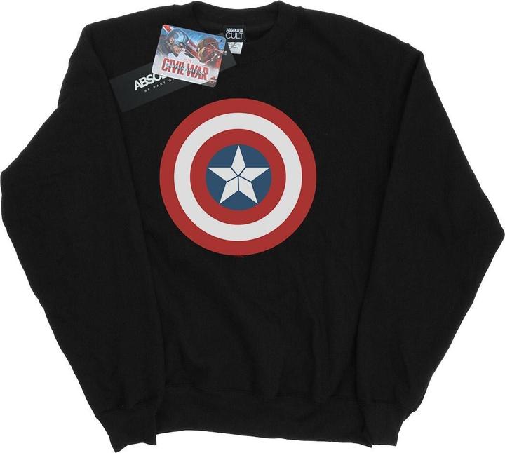 Captain America Civil War Shield Sweatshirt Jungen