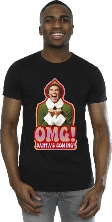 Produktbild Elf Santa's Coming TShirt (M)