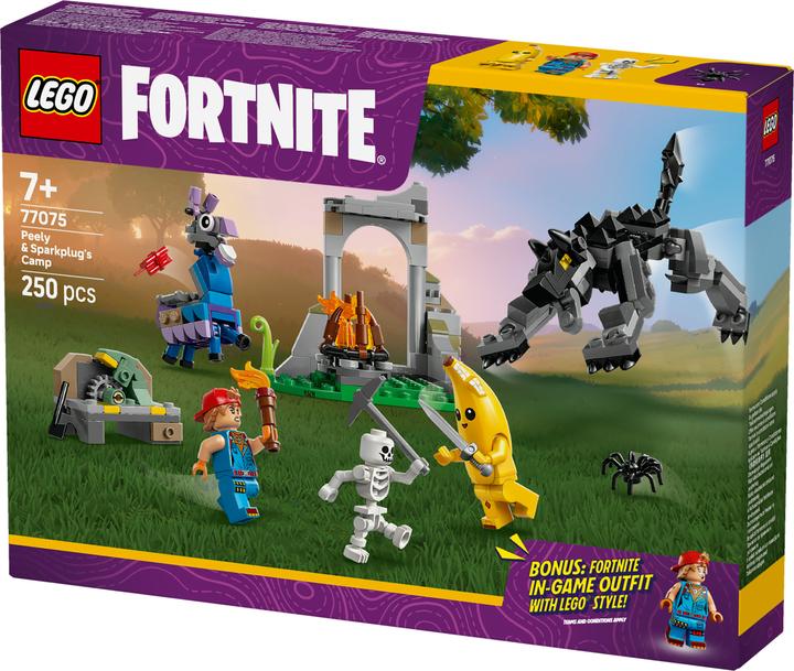 Immagine prodotto LEGO Das Lager von Schali und der Zündkerzenkünstlerin (77075, LEGO Fortnite)