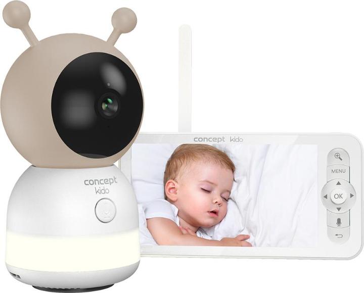 Produktbild Concept Mobiles Kindermädchen KIDO KD4010 (Babyphone mit Kamera, 300 m)