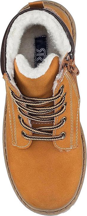 Actual product image La Redoute Collections Lined boots with lacing and zip fastening (38)