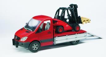 Actual product image Bruder Linde forklift truck