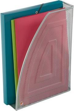 Produktbild Alba Stehsammler MESHMAG M, DIN A4, aus Drahtmetall, grau Masse:(B)260 x (T)80 x (H)335 mm (A4)