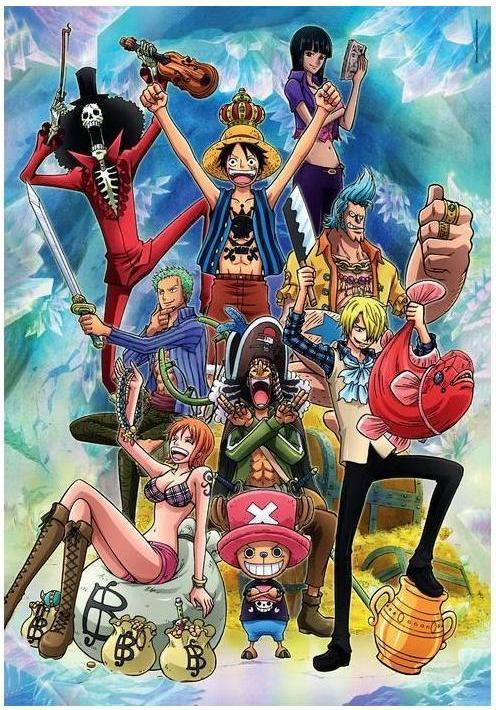 Actual product image Clementoni 1000 pcs. CB High Quality Collection One Piece 1 (1000 pieces)