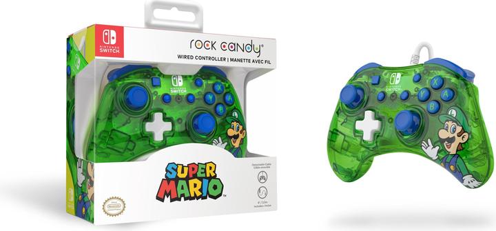 Produktbild PDP Rock Candy - Luigi Time (Switch OLED, Switch Lite, Switch)